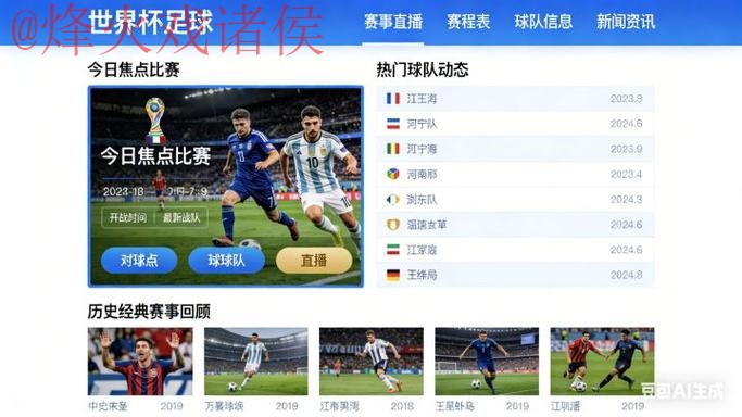 2026世界杯直播安卓官方平台推荐